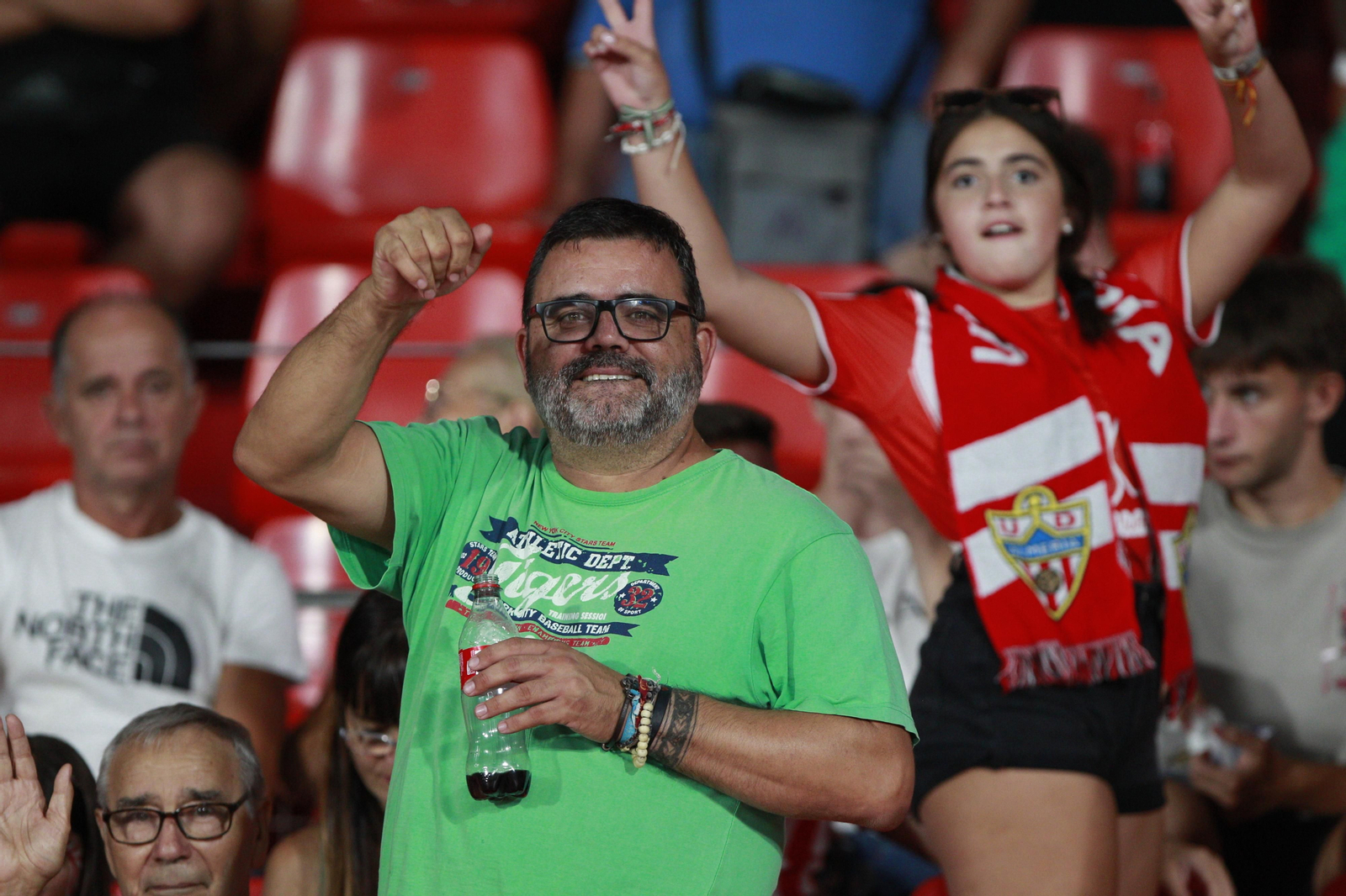 Imágenes del partido U.D. Almería-Real Club Celta de Vigo