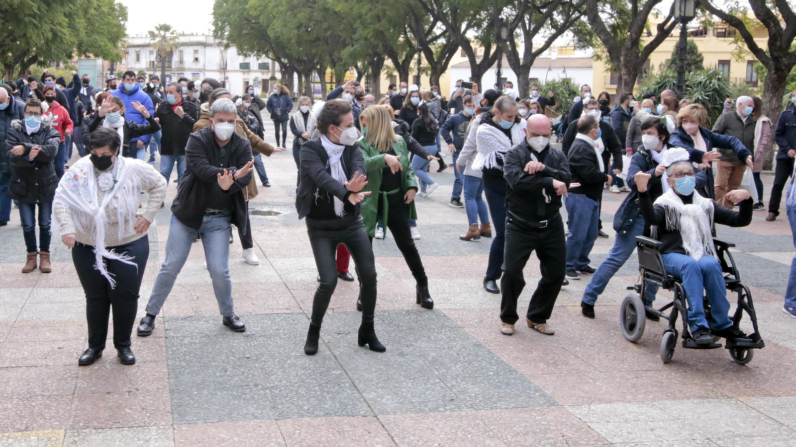 Las mejores imágenes del Flashmob flamenco de Afanas