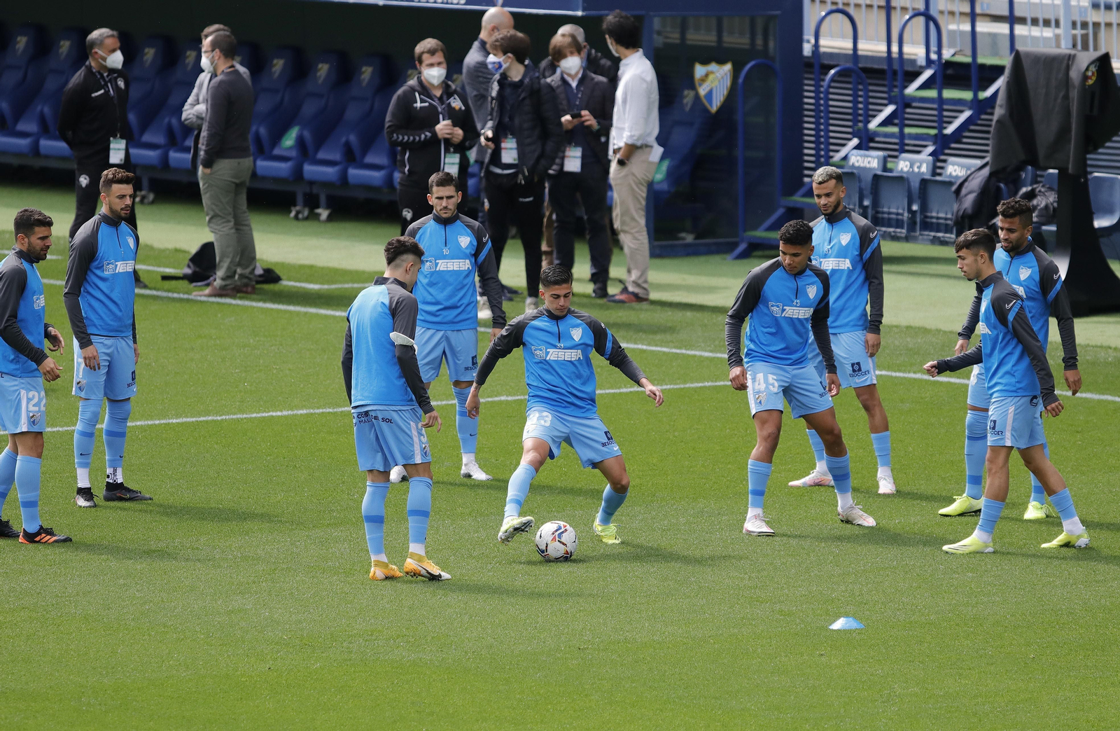 Las fotos del Málaga CF - Sabadell