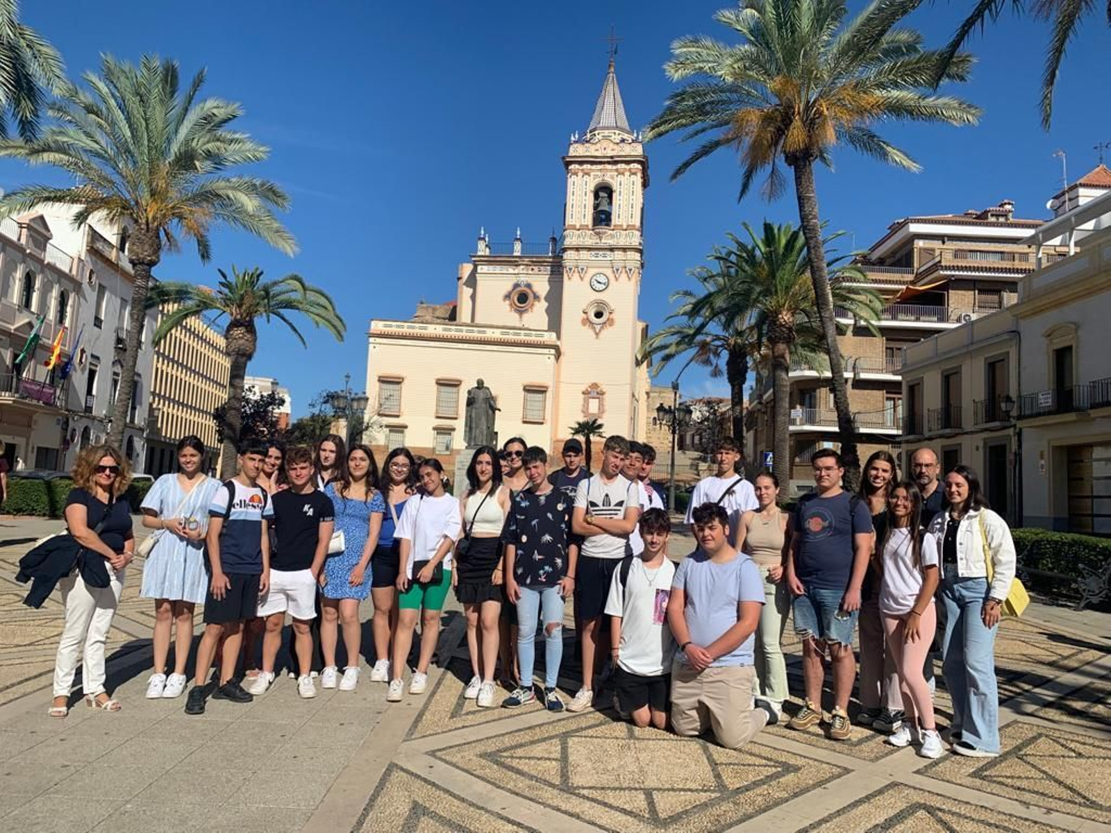 La sostenibilidad une a alumnos del IES San Sebastián y de Alemania.