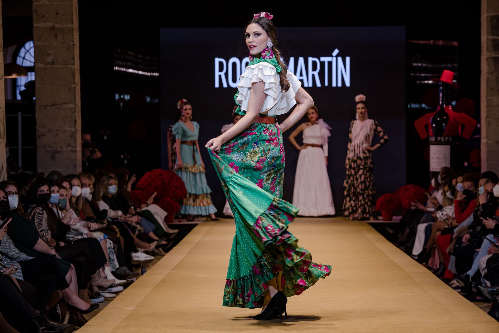 El desfile de Rocío Martín en la Pasarela Flamenca de Jerez, todas las fotos