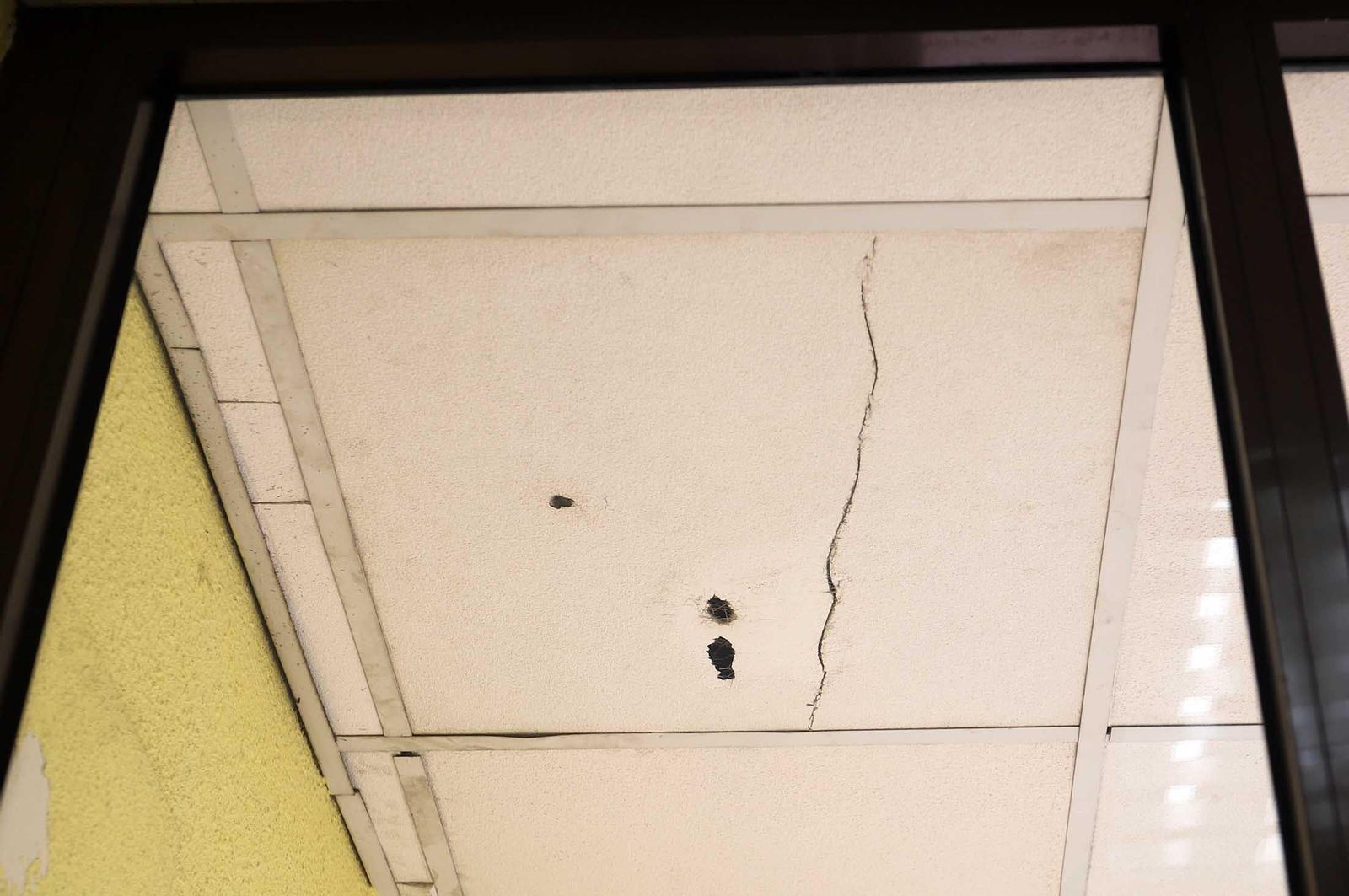 Imágenes del mal estado en el que se encuentra la Unidad de Salud Mental de la Plaza Houston