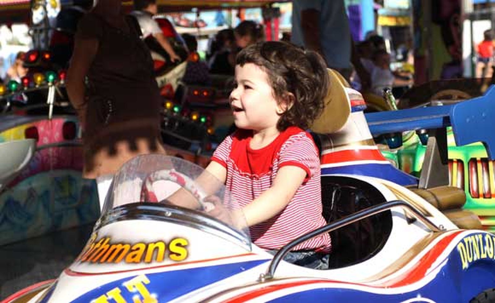 Los pequeños de la casa fueron los protagonistas del día en las atracciones del real

Foto: Vanessa Perez/J.M.Q.