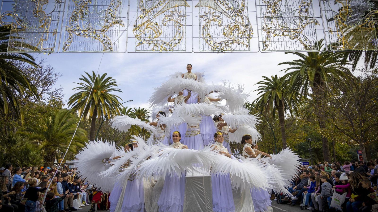 La Cabalgata de Reyes Magos de Málaga, en imágenes