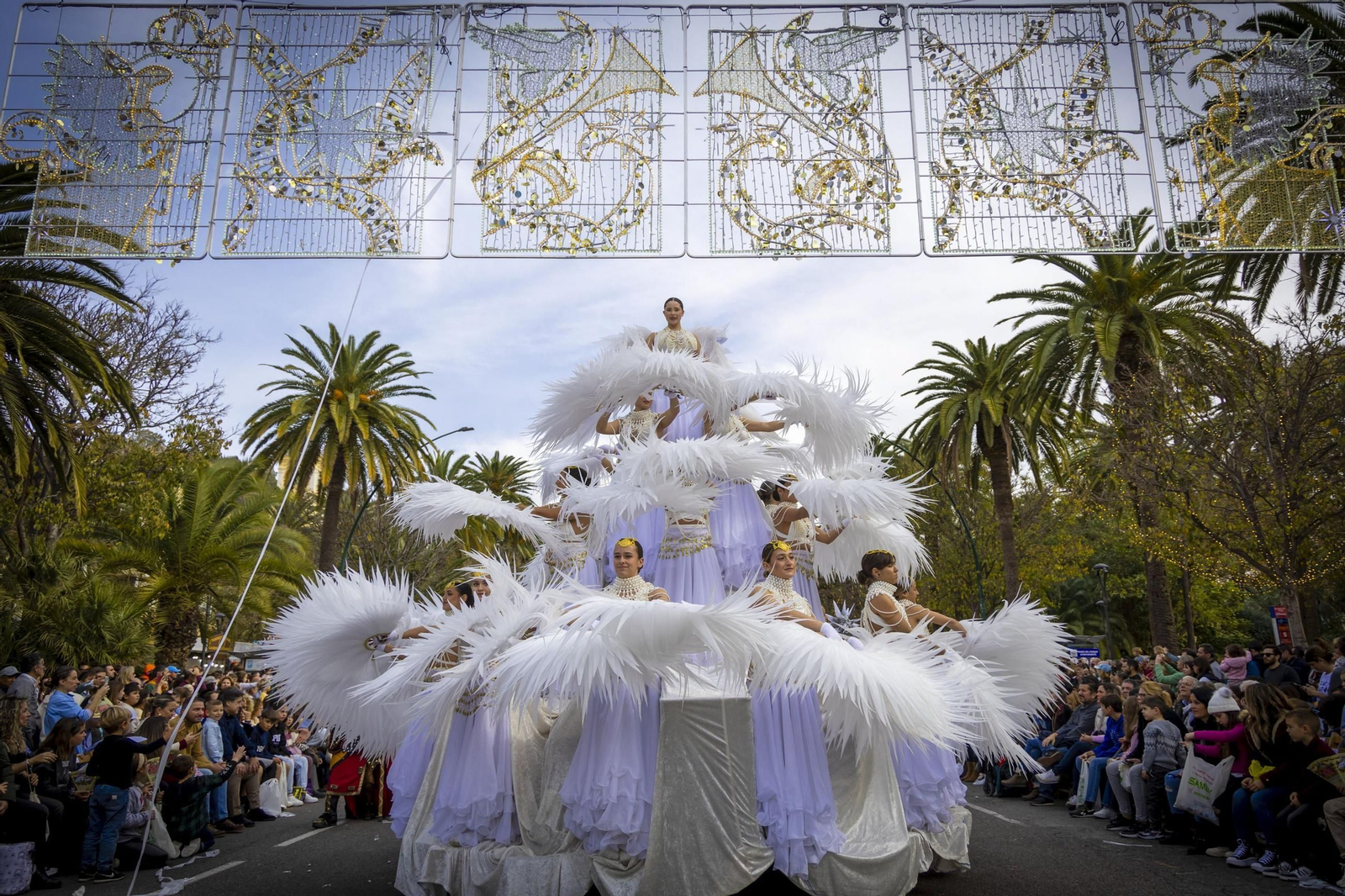 La Cabalgata de Reyes Magos de Málaga, en imágenes
