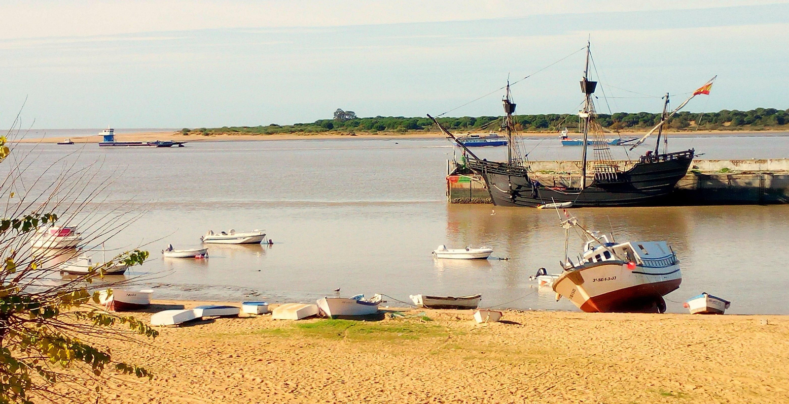 Vistas desde el comedor de La Campana.