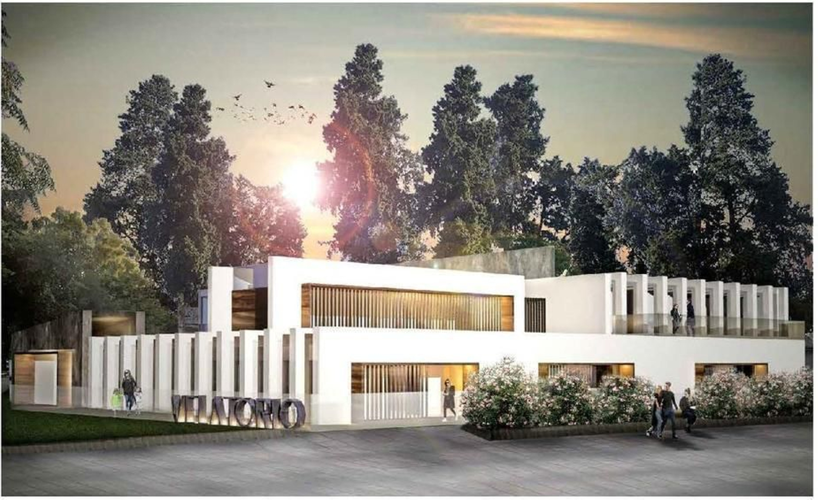 Infografía del proyecto que pretende construir Cecosam en el cementerio de San Rafael.