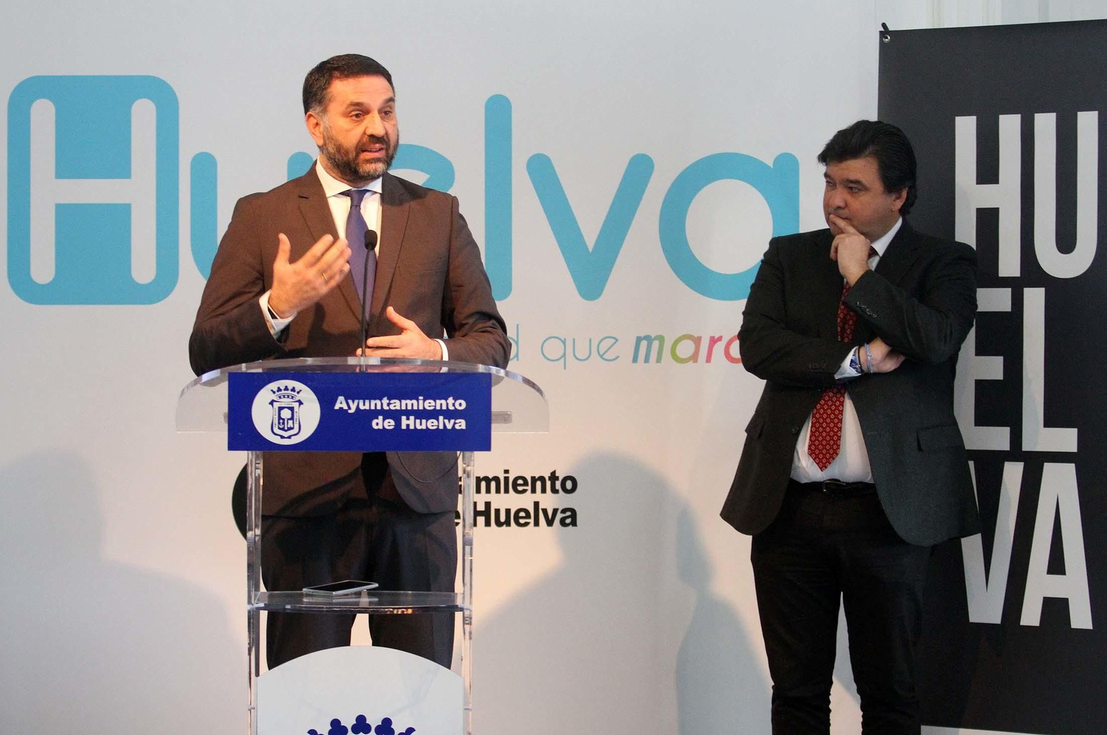 Imágenes de la presentación de la marca turística de Huelva.