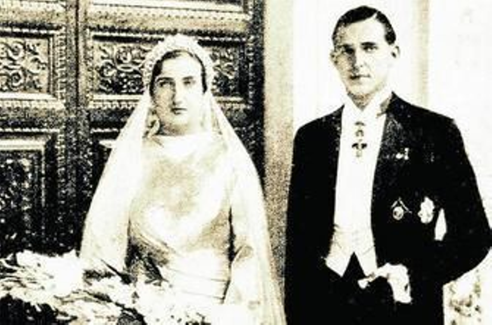 1935 Boda de don Juan de Borbón y doña Mercedes de Borbón