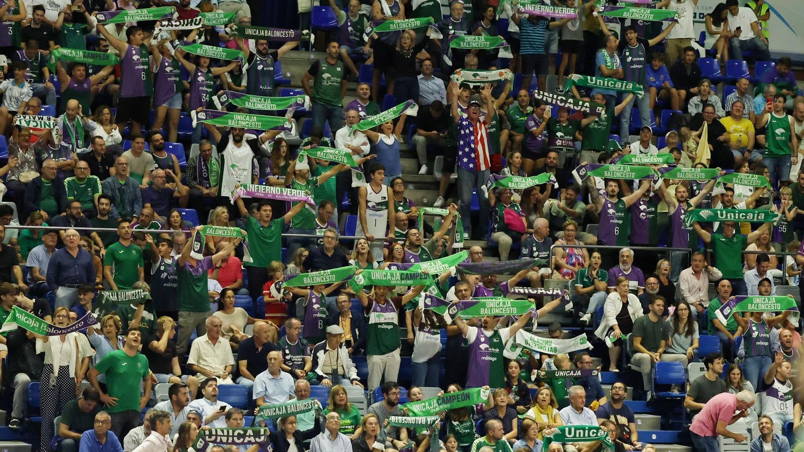 Las mejores fotos del Unicaja-King Szczecin de la BCL