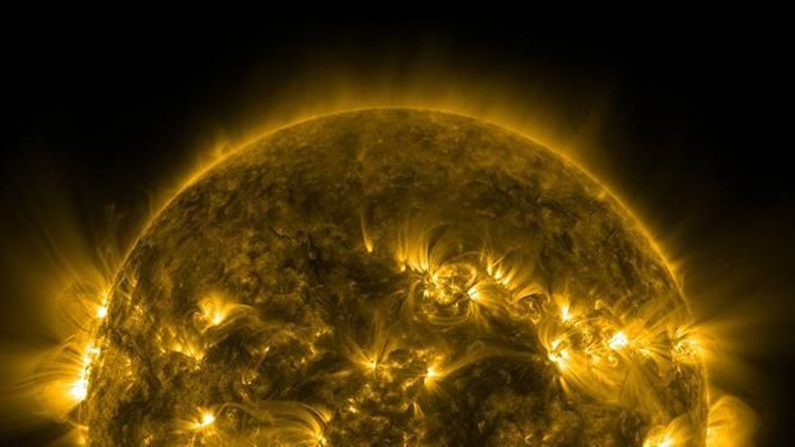 Regiones activas del Sol captadas en 2017