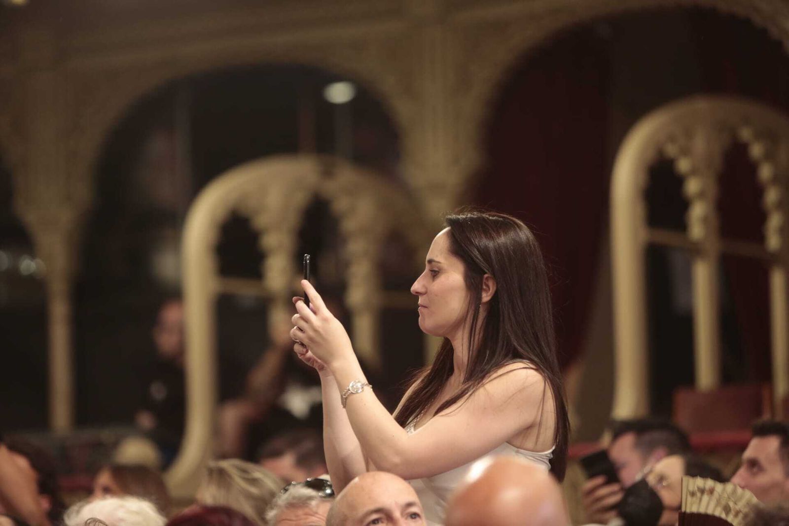 El ambiente en el teatro