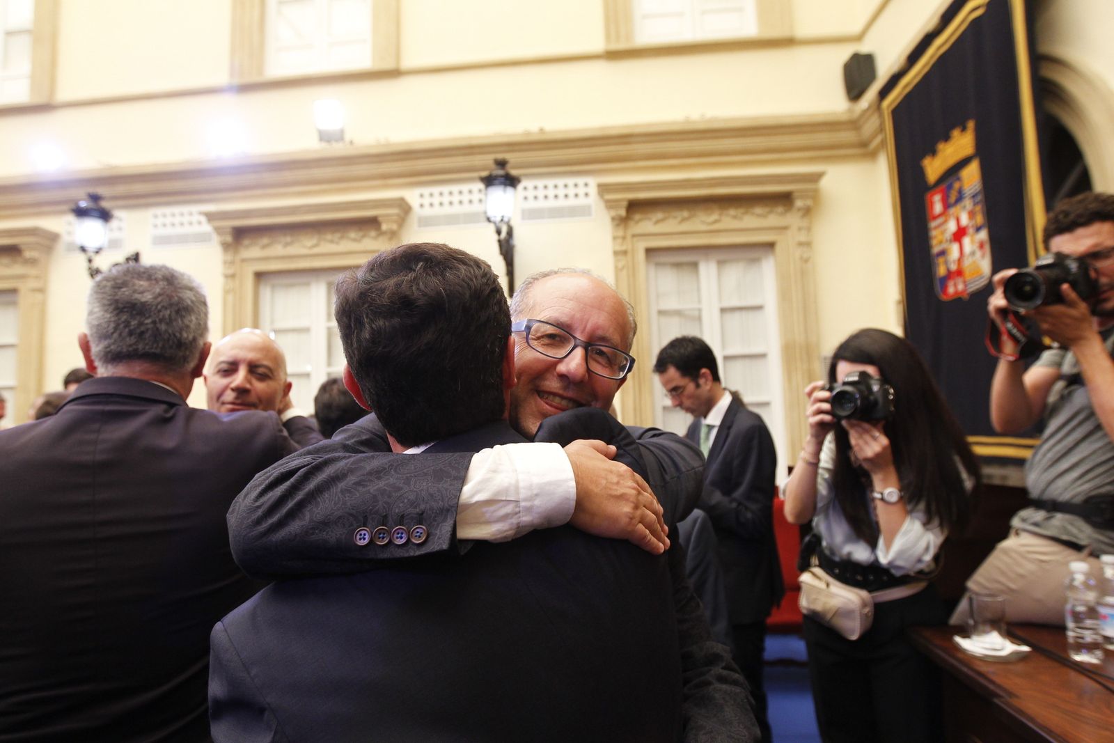 Pleno investidura Presidente Diputación de Almería. Javier Aureliano García