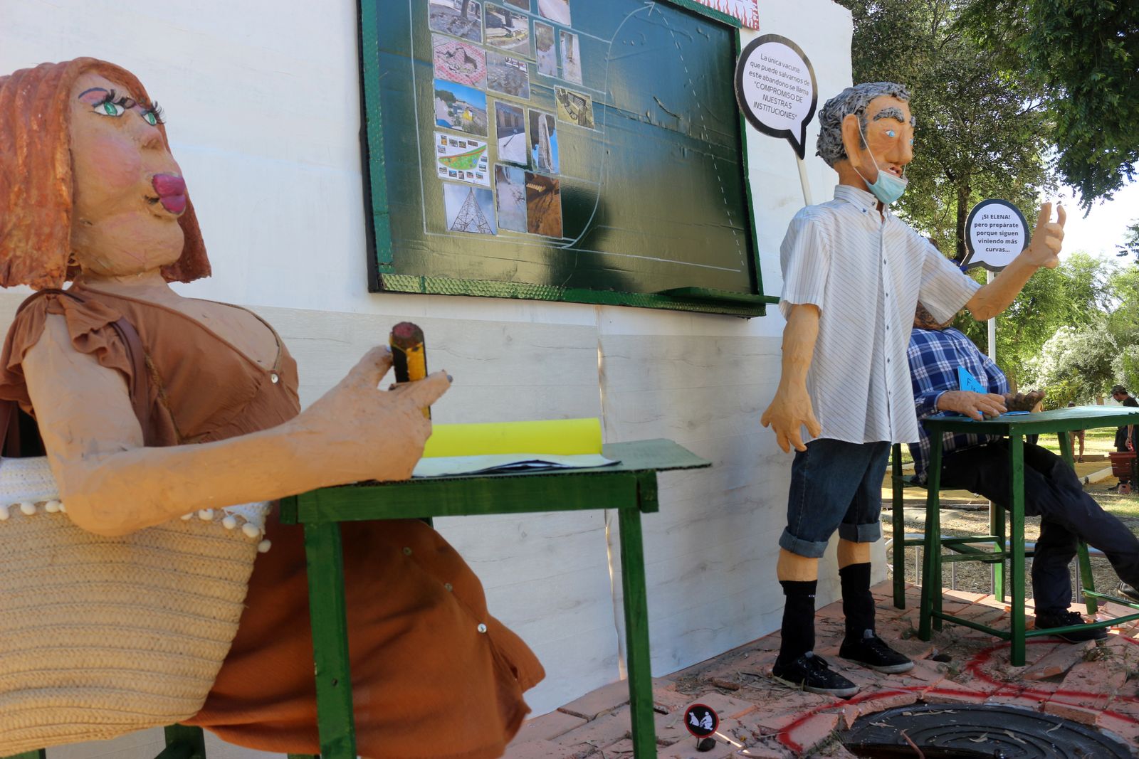 Montaje de la Asociación cultural “Amada de Esperanza”