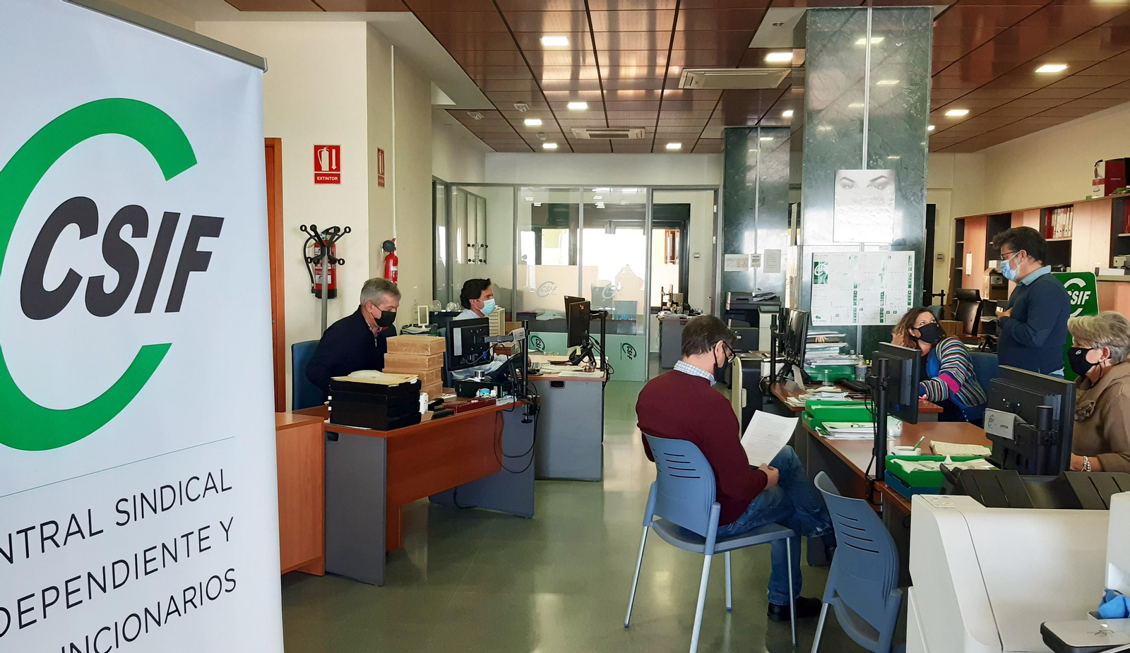 Sede de la Unión Provincial de CSIF en Cádiz