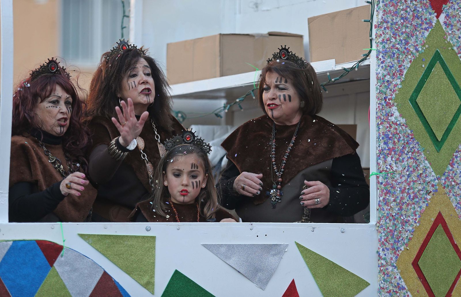 Fotos de la cabalgata del Carnaval Especial 2023 en Algeciras