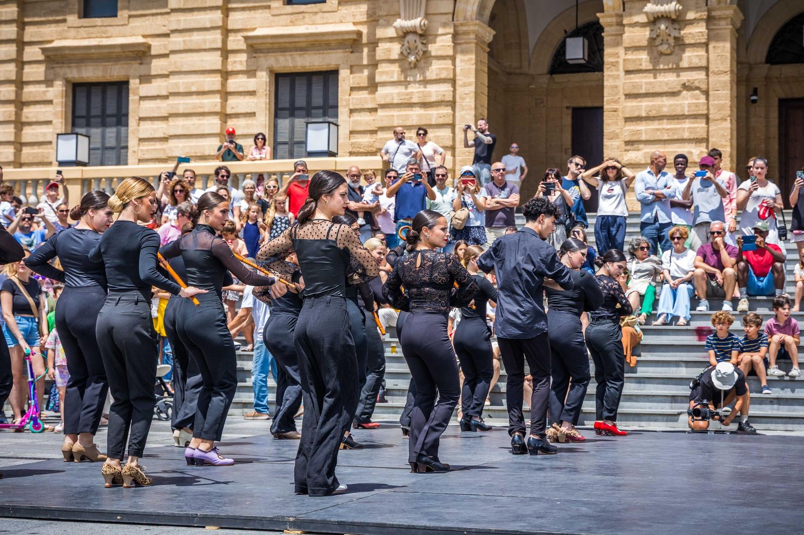 Las imágenes de 'La estampida' en San Fernando