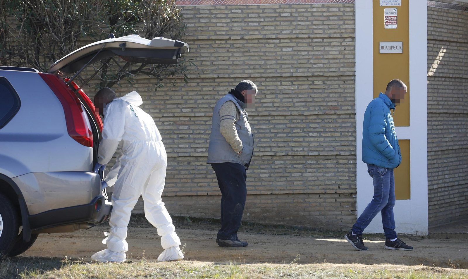 El operativo de la Guardia Civil tras el intento de robo en Mairena