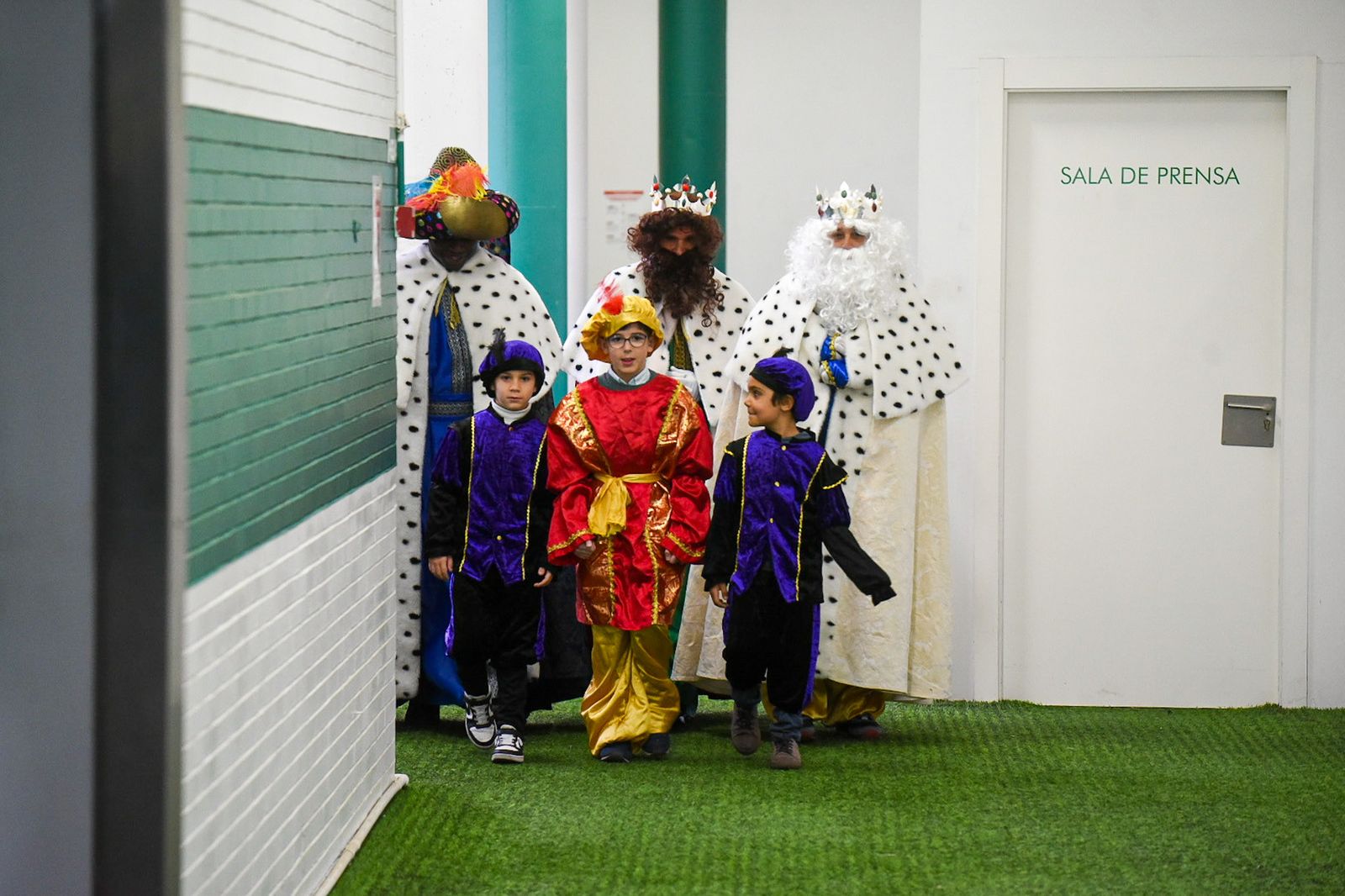 Las mejores fotos de la recepción del Córdoba CF a los Reyes Magos en El Arcángel