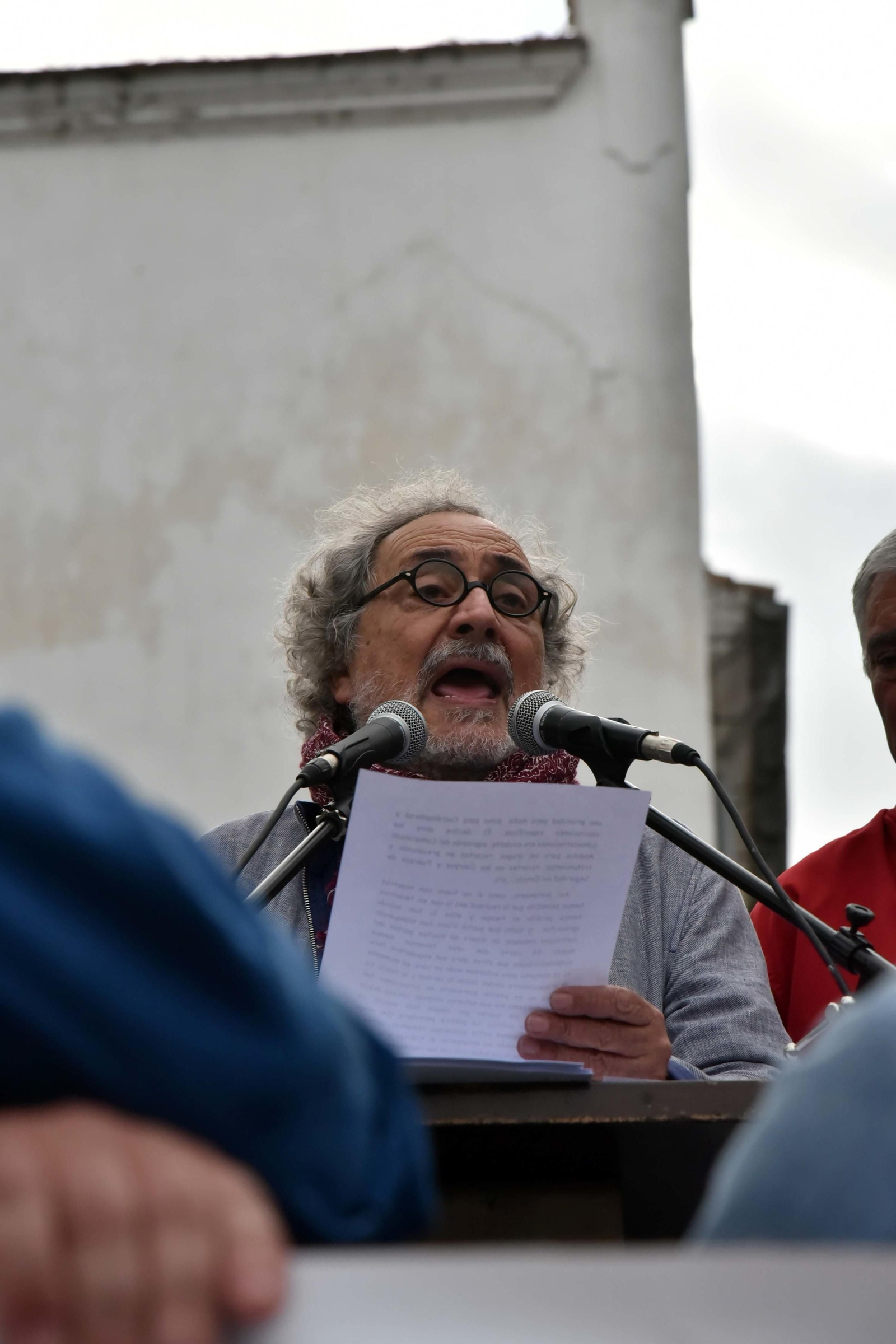 Las imágenes de la manifestación en la Plaza Alta de Algeciras