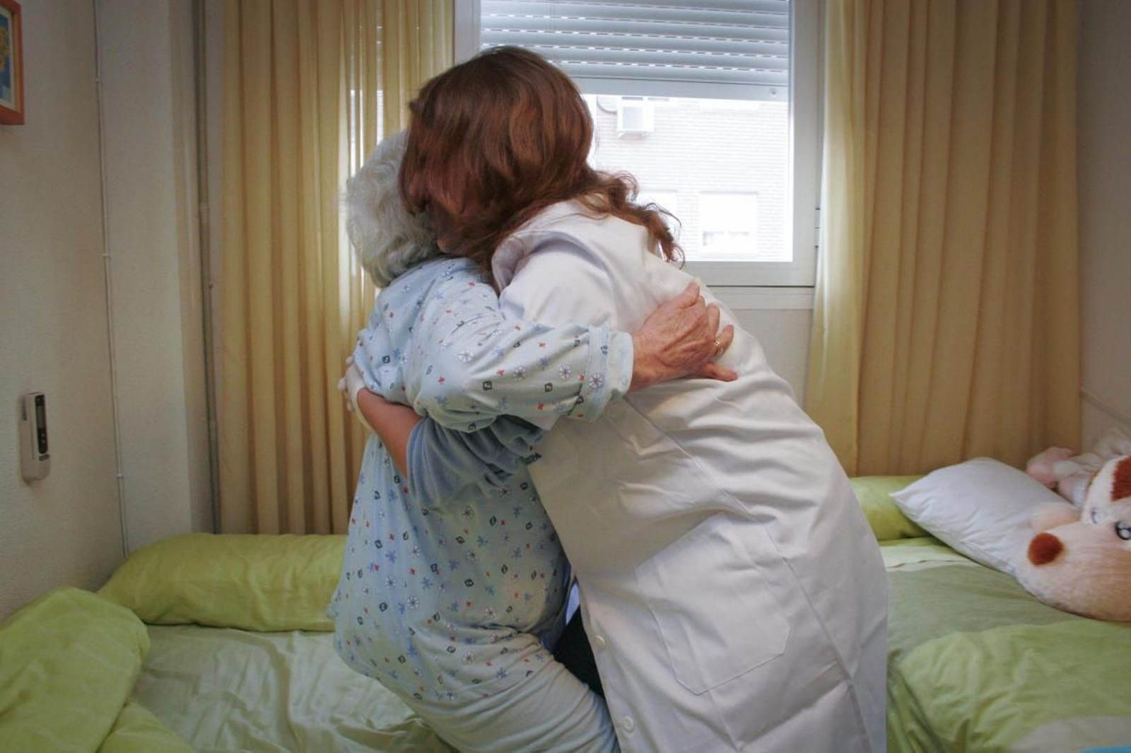 Trabajadora de ayuda a domicilio.