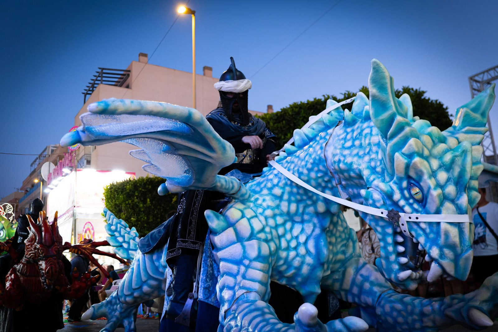 Momento del XVIII Certamen Internacional de Animación de Calle y Bandas.