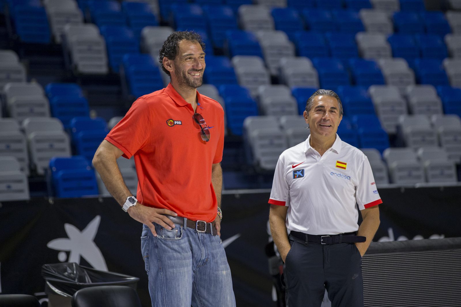 Jorge Garbajosa y Sergio Scariolo.