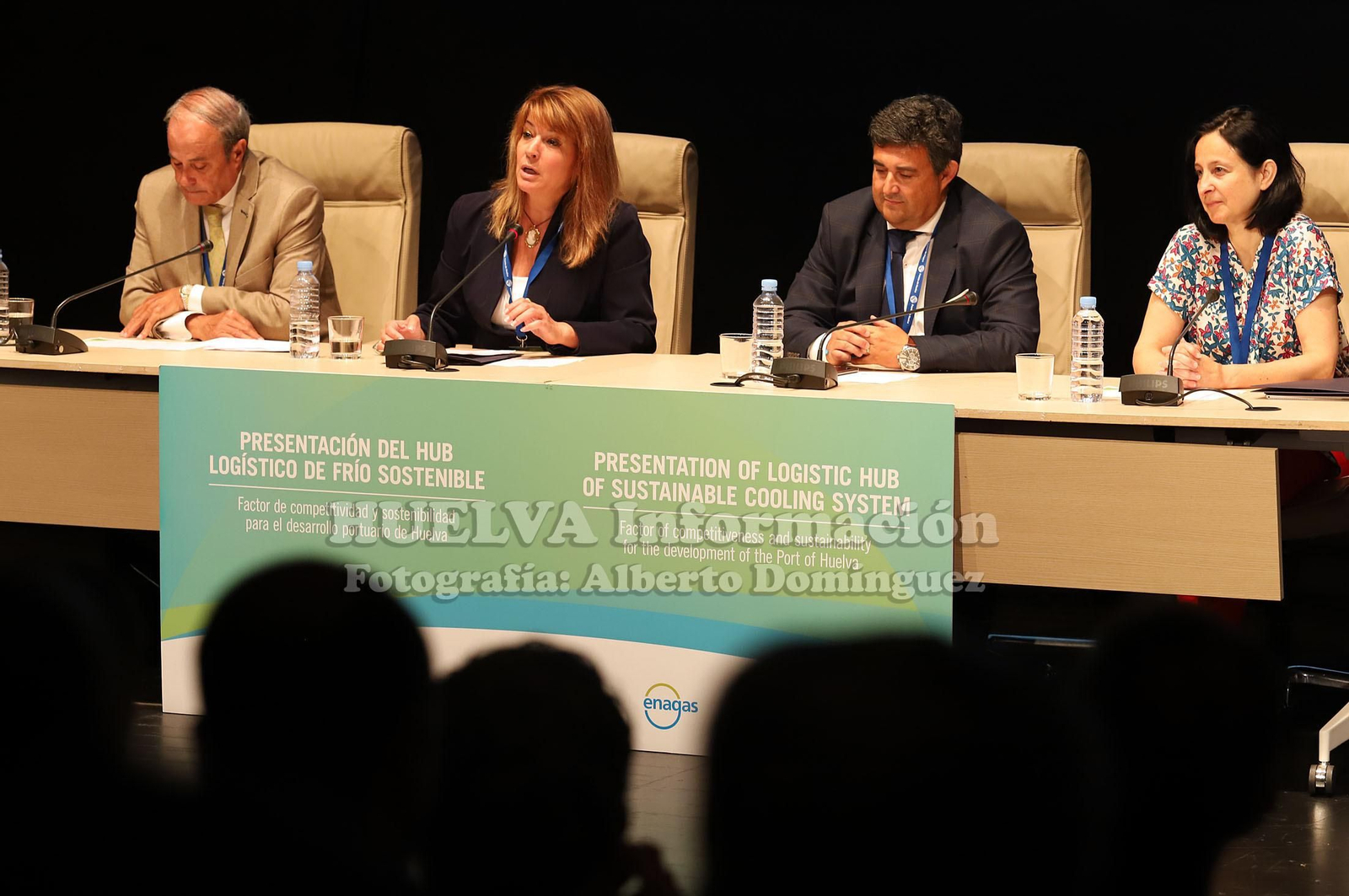 Imágenes de la presentación de la ciudad del frío del Puerto de Huelva