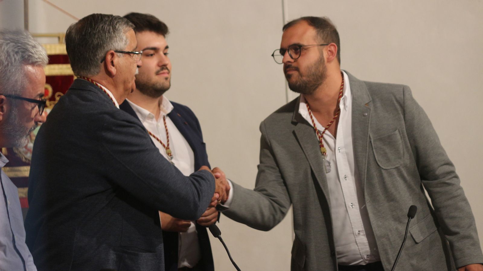 Carlos Salguero tras tomar posesión como concejal