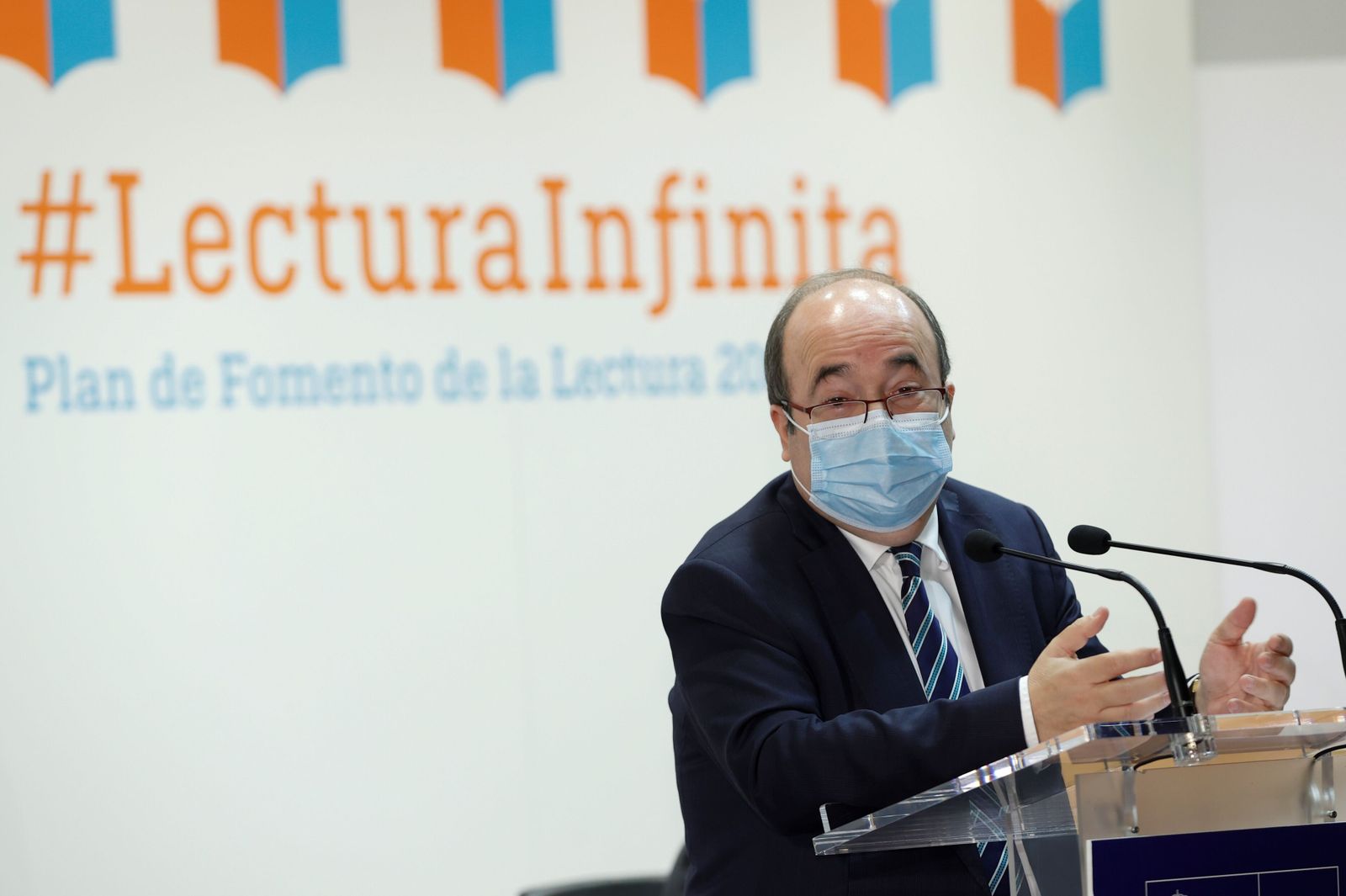 El ministro de Cultura y Deporte, Miquel Iceta.