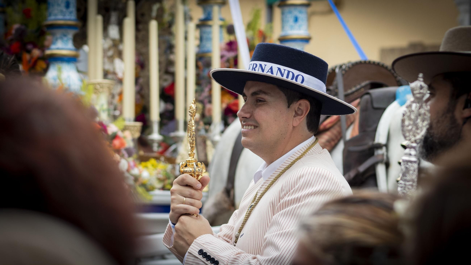 Romería del Rocío: las imágenes de la salida de la hermandad de San Fernando