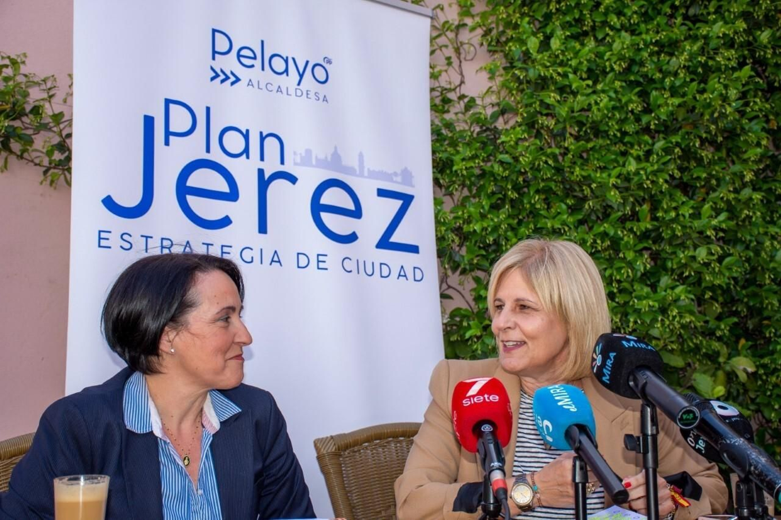 Nela García y Pelayo, durante el acto de presentación de la delegación.