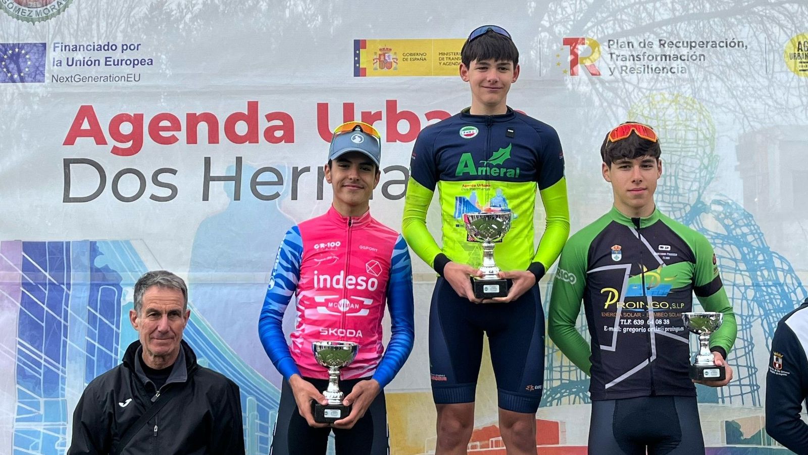 David González logró una brillante segunda posición en Dos Hermanas.