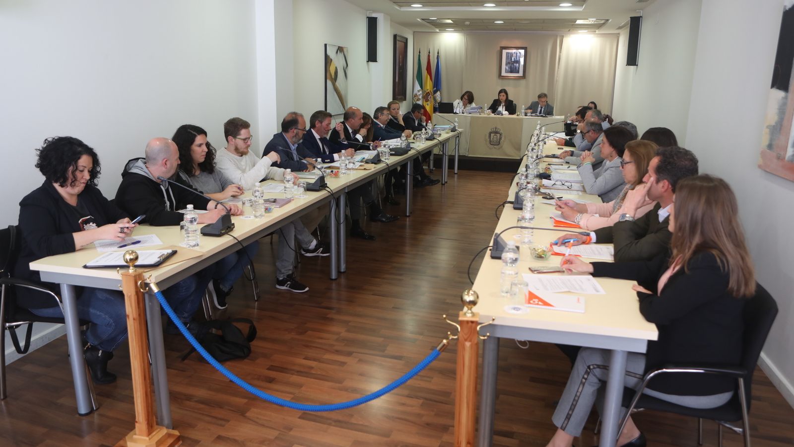Imagen del último pleno del mandato 2015-2019 en San Fernando