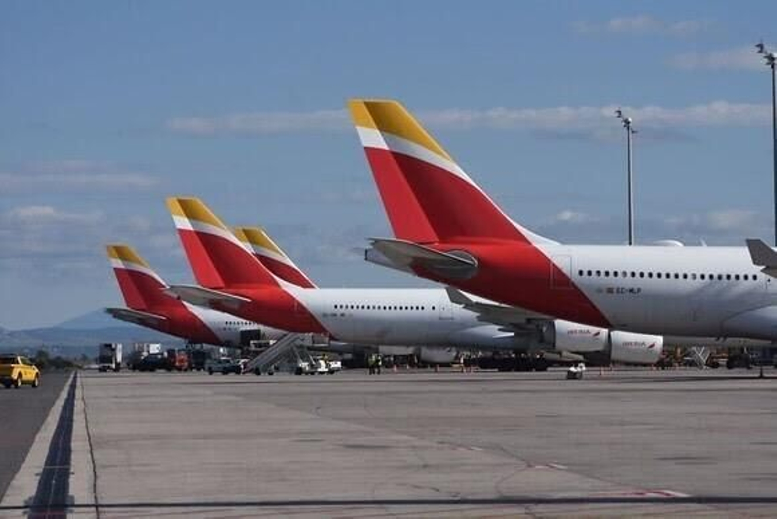 Aviones de la aerolínea Iberia. Aviones de la aerolínea Iberia.