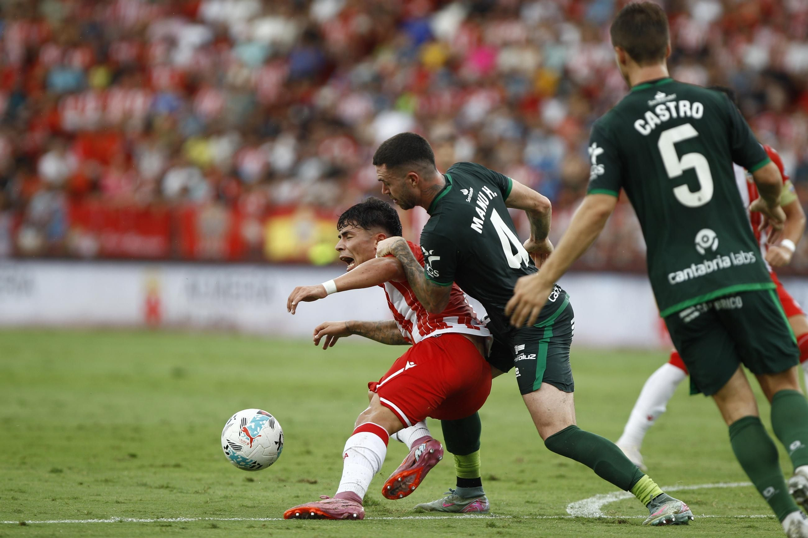 Las mejores fotos del partido U.D. Almería-Racing de Santander