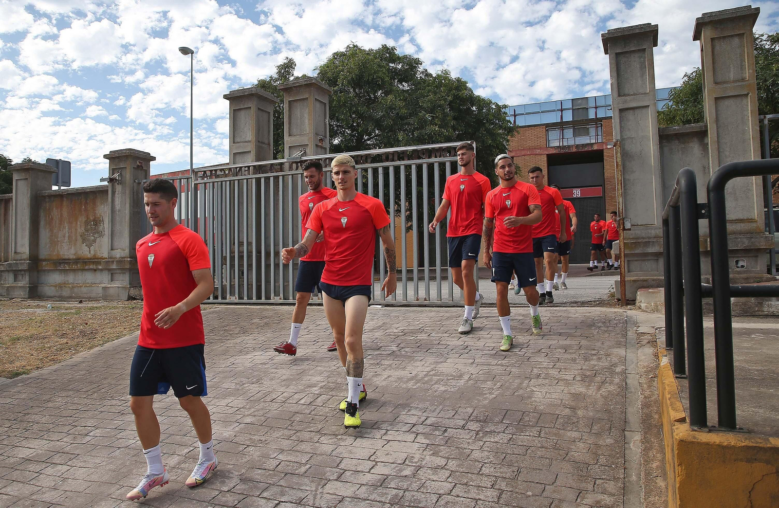 Fotos del entrenamiento del Algeciras CF en La Menacha