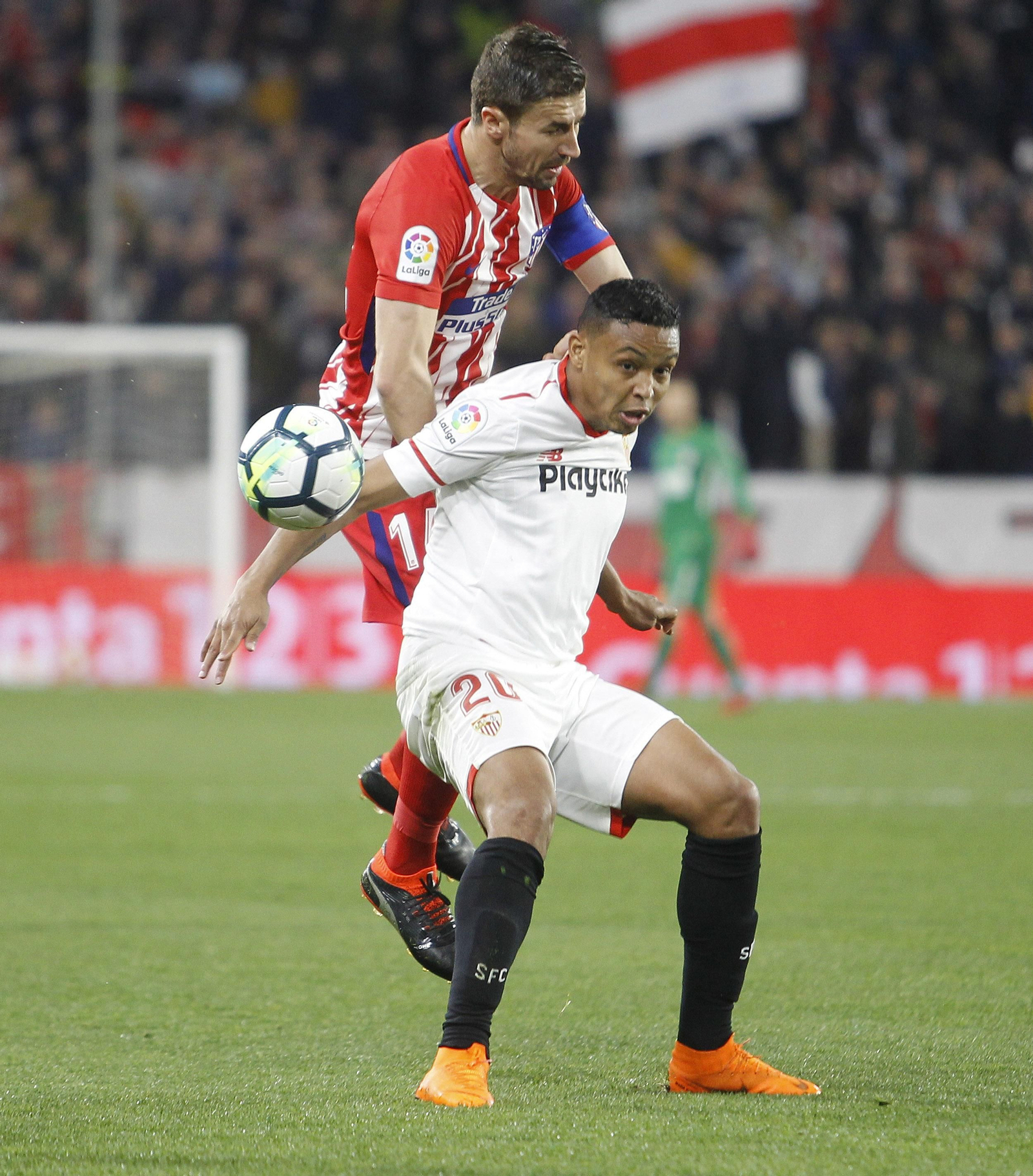 Las imágenes del Sevilla-Atlético de Madrid