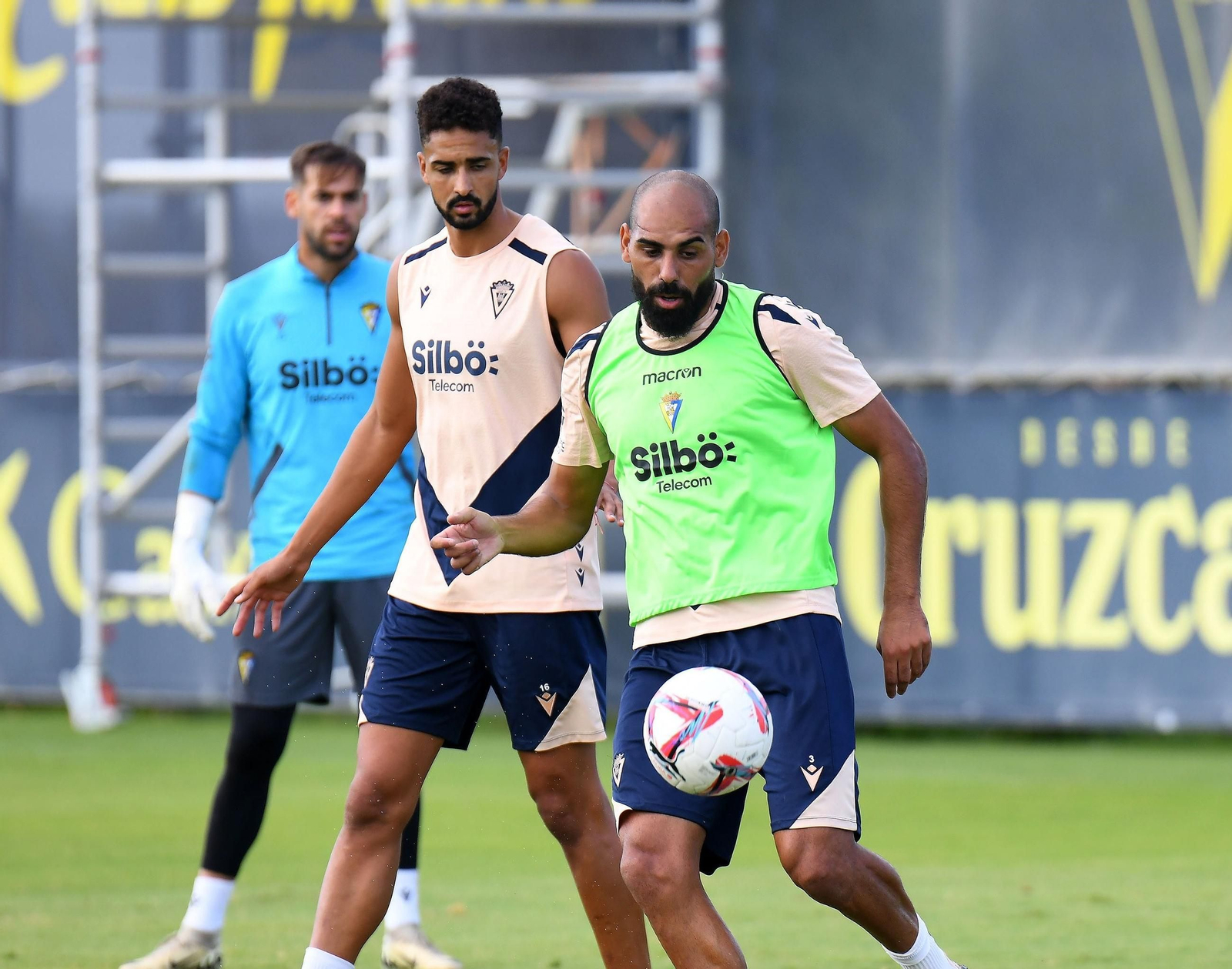 Chris Ramos y Fali en una sesión.