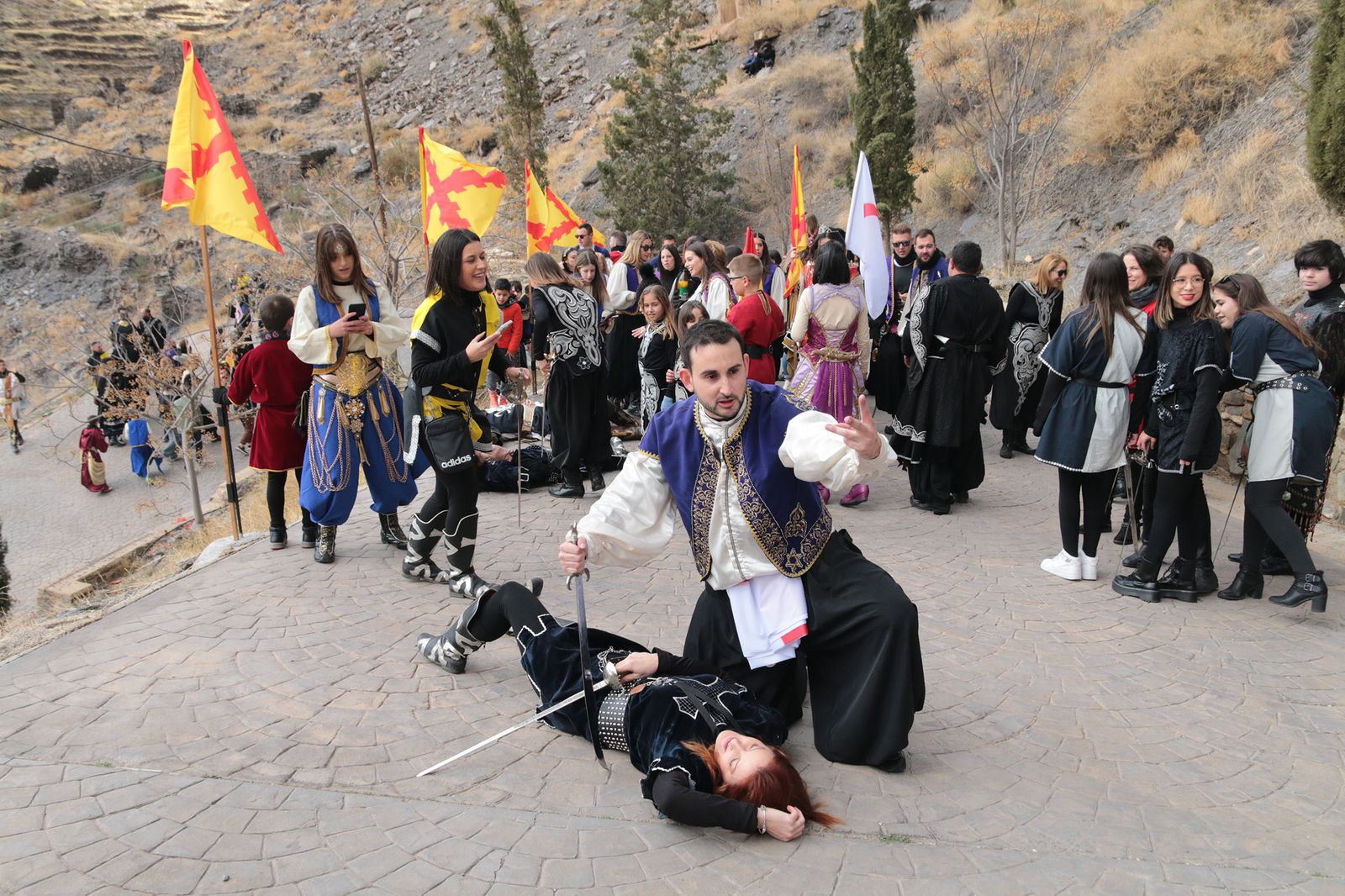 Los Moros y Cristianos de Gérgal se enfrentan en las fiestas de San Sebastián