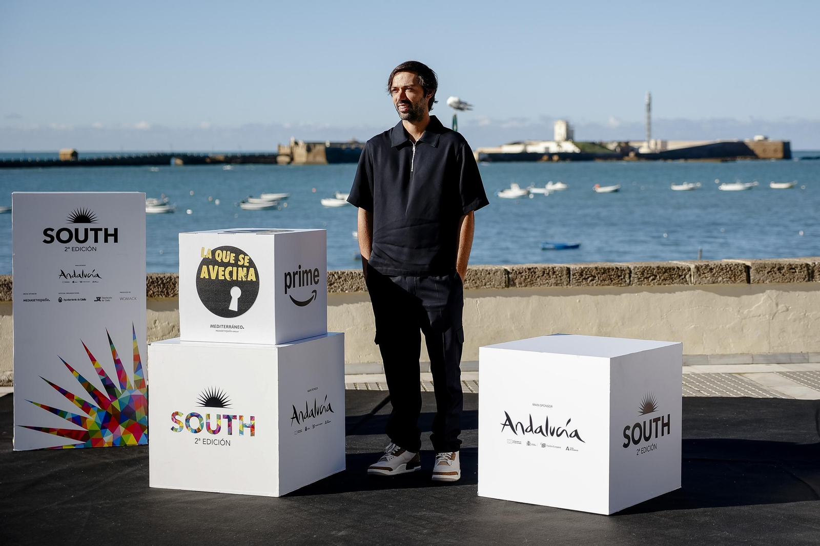 imágenes del photocall del South Series en la caleta el domingo 27
