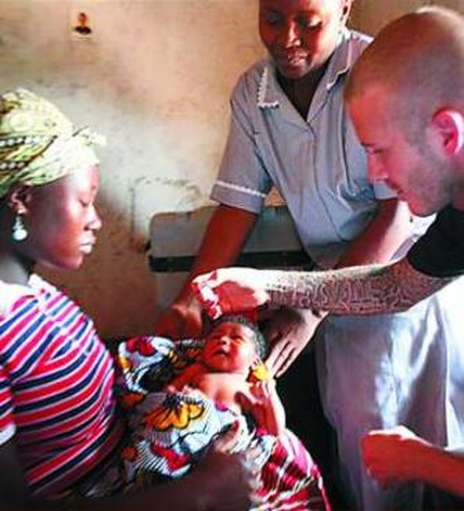 David Beckham descubre la vida en Sierra Leona