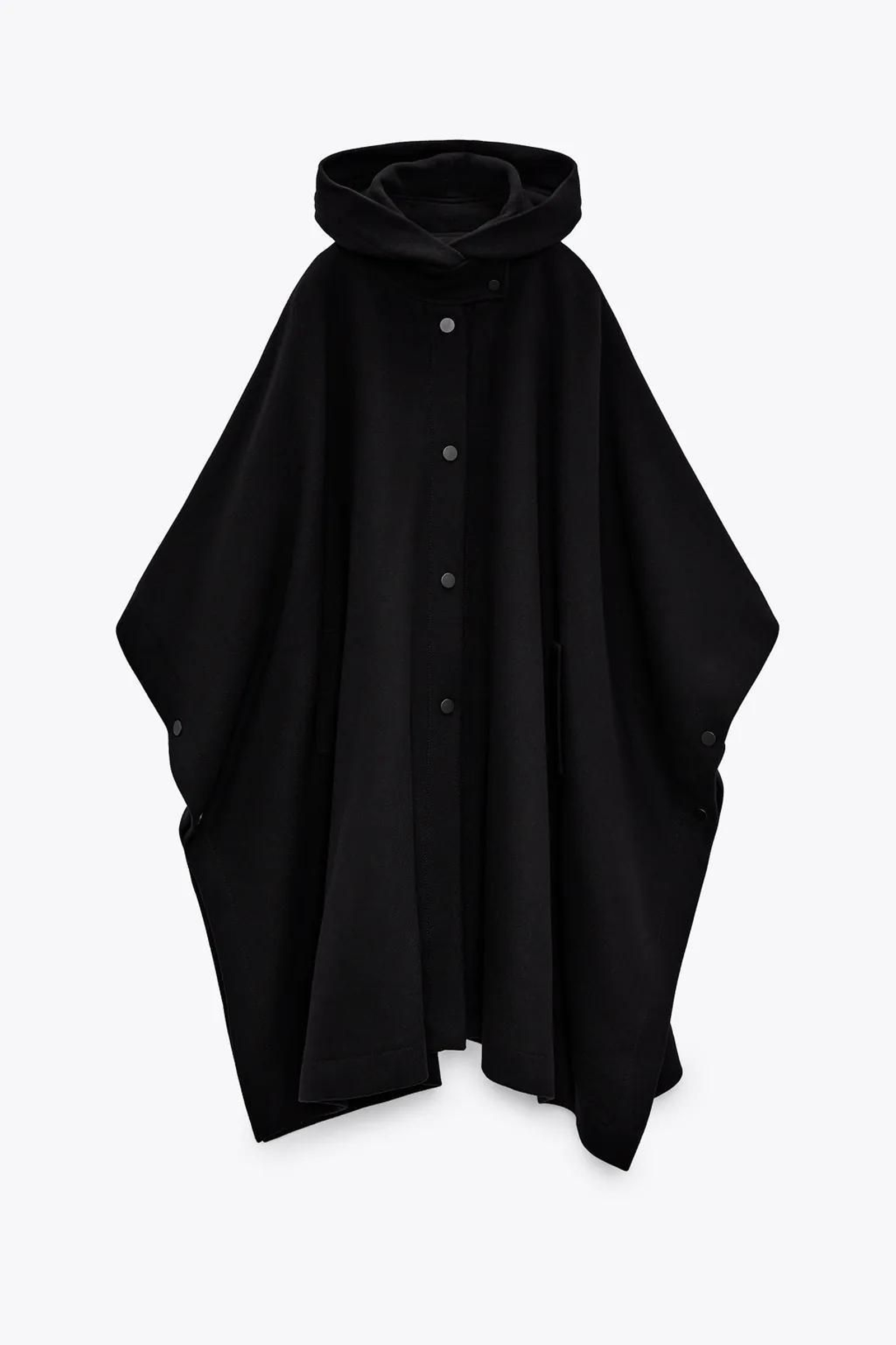 Capa de lana de Zara.