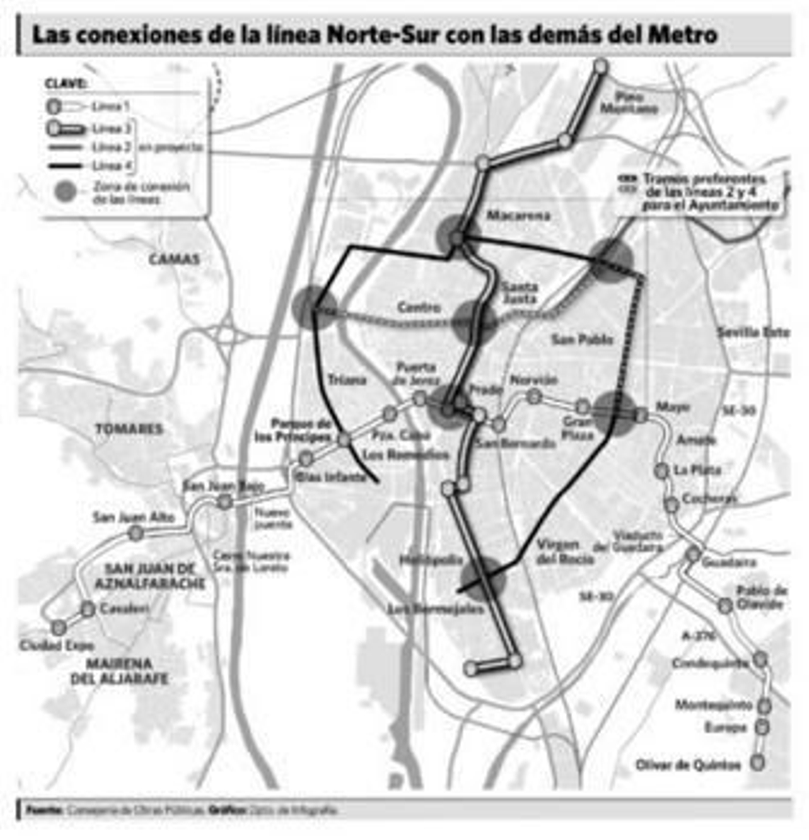 Las líneas del Metro que faltan se licitarán por tramos interconectados