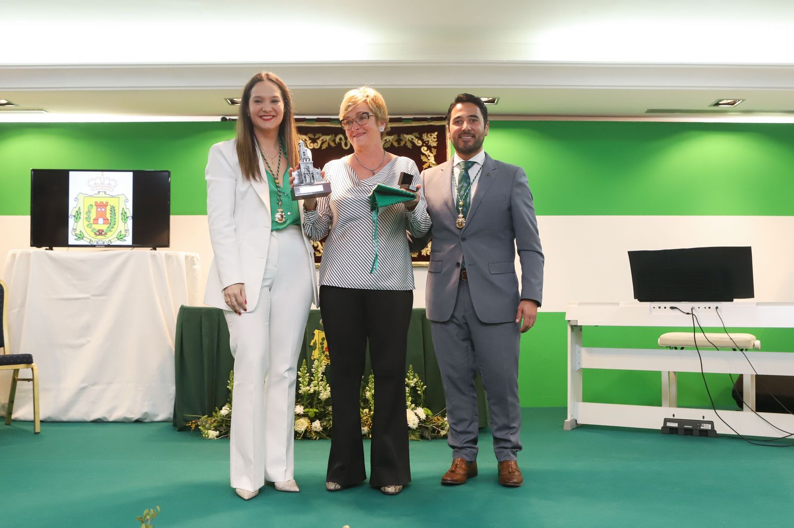 Las fotos de los galardonados del 28-F en Los Barrios.