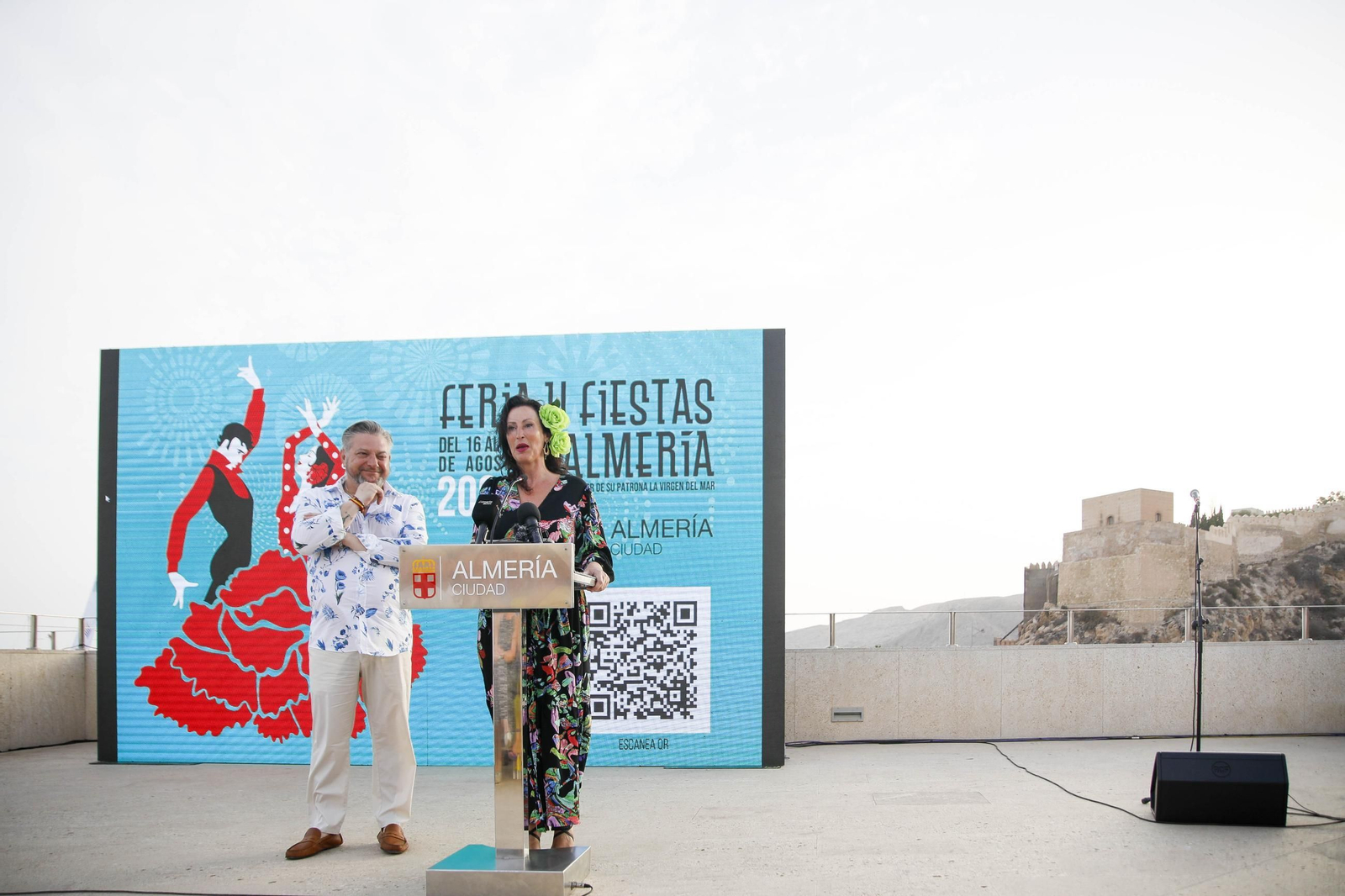 Presentación de la Feria de Almería 2024 en honor de la Virgen del Mar, en imágenes