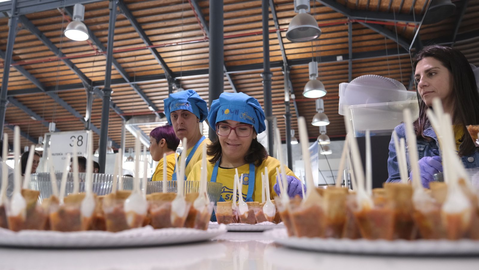 Showcooking-taller de gastronomía de Asalsido por el Día Mundial del Síndrome de Down