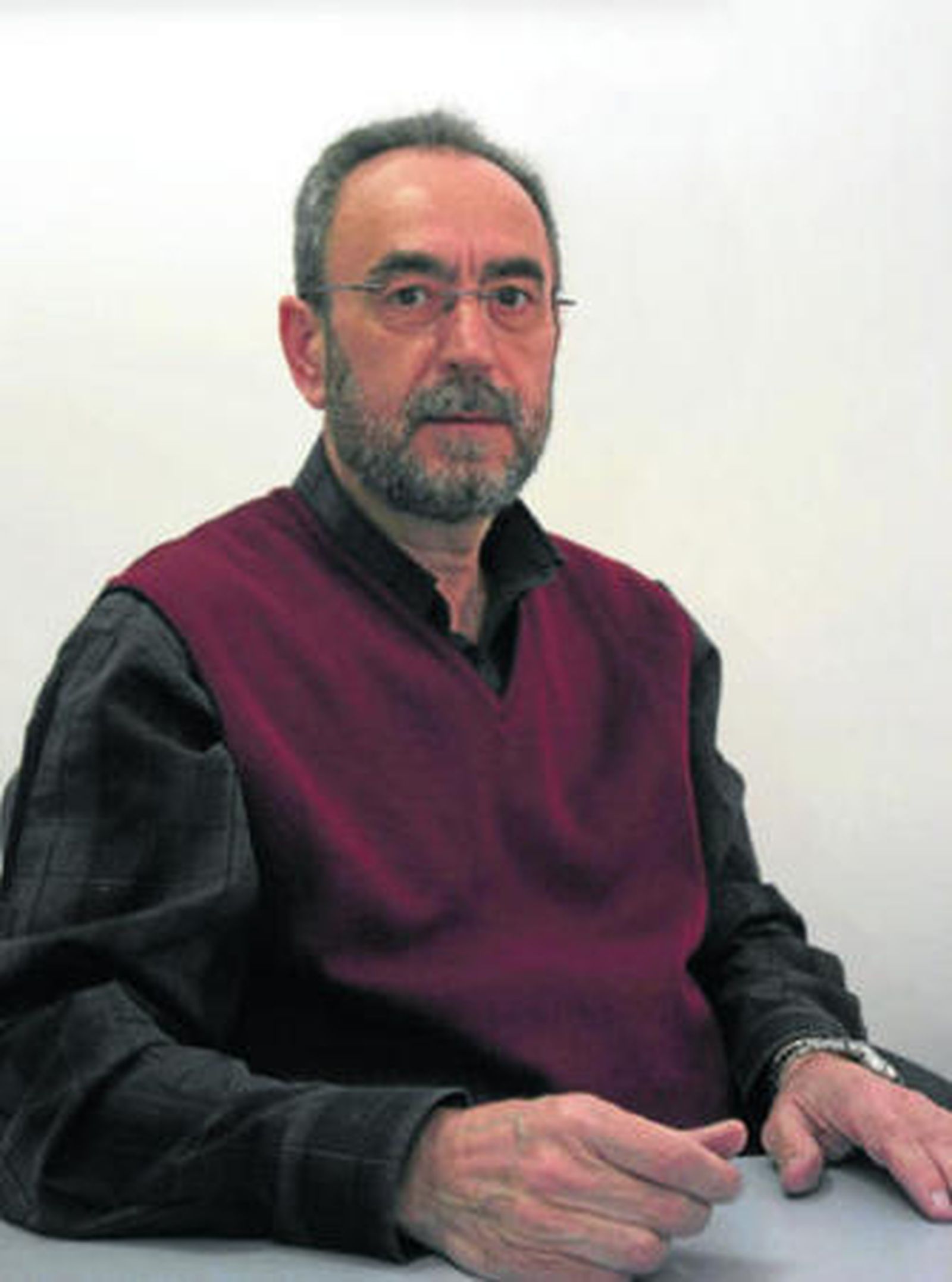 Eluan José López Garzón, durante la entrevista.