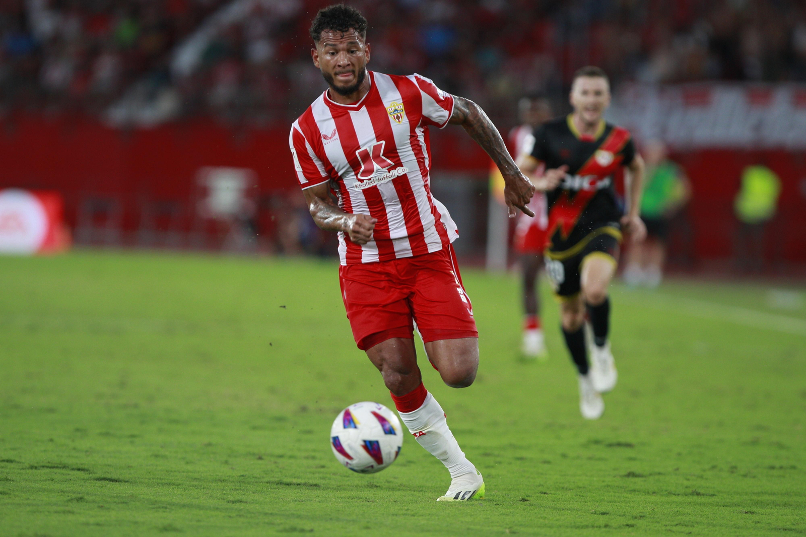 Imágenes del partido U.D. Almería-Rayo Vallecano