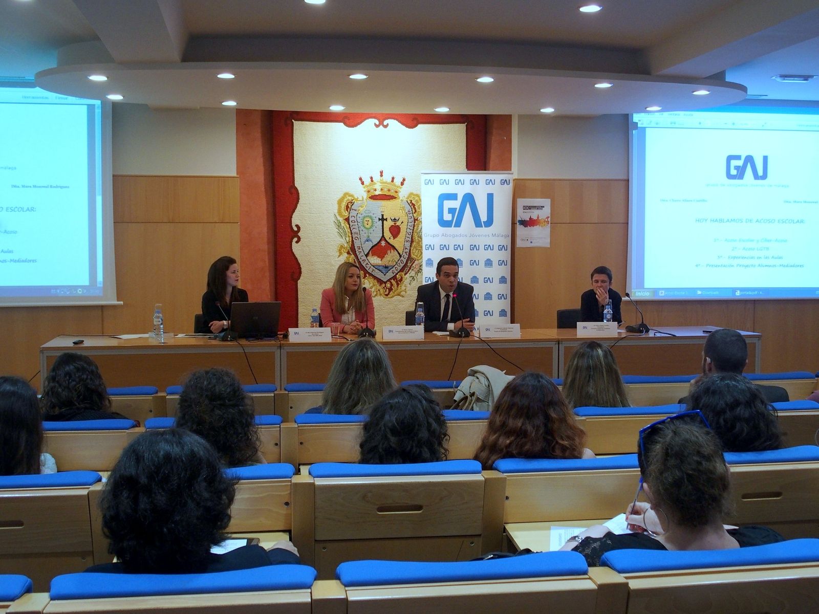 Unas jornadas celebradas en el Colegio de Abogados de Málaga
